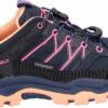 CMP - KIDS RIGEL LOW TREKKING SHOE WP B.BLUE-SUNRISE