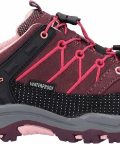 CMP - KIDS RIGEL LOW TREKKING SHOES WP PRUGNA-PEACH