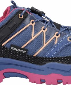 CMP - KIDS RIGEL LOW TREKKING SHOES WP OCEAN-FUXIA