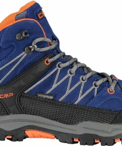 CMP - KIDS RIGEL MID TREKKING SHOE WP MARINE-TANGO