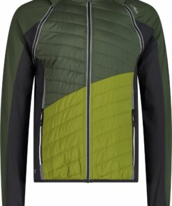 CMP - MAN JACKET WITH DETACHABLE SLEEVES OIL GREEN