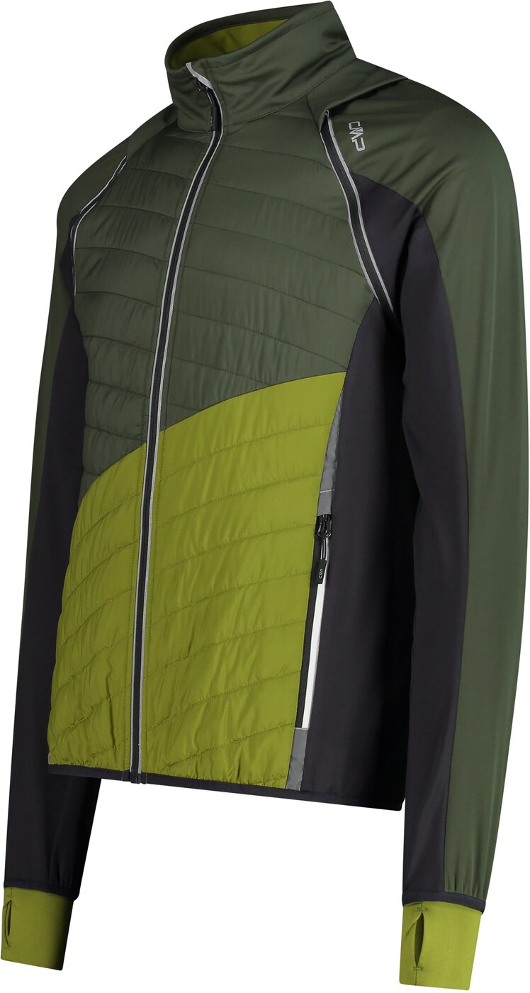 CMP - MAN JACKET WITH DETACHABLE SLEEVES OIL GREEN – Bild 3