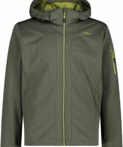 CMP - MAN JACKET ZIP HOOD OIL GREEN
