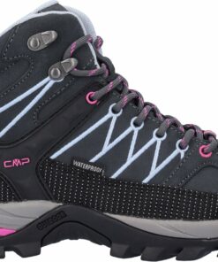 CMP - RIGEL MID WMN TREKKING SHOES WP TITANIO-SKYWAY