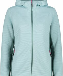 CMP - WOMAN JACKET FIX HOOD OPALE