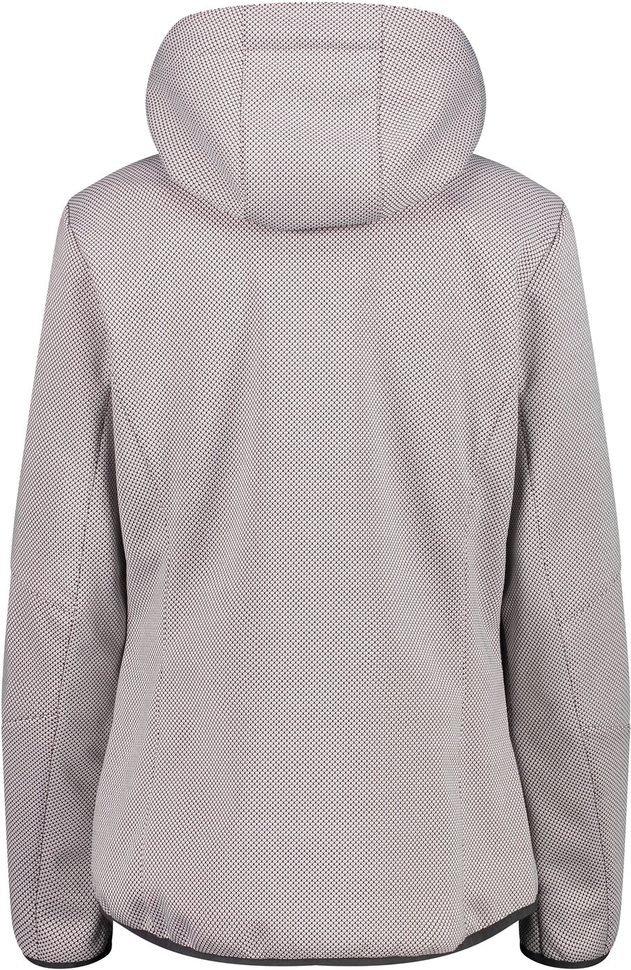 CMP - WOMAN JACKET ZIP HOOD B.CO GESSO-ANTRACITE – Bild 2
