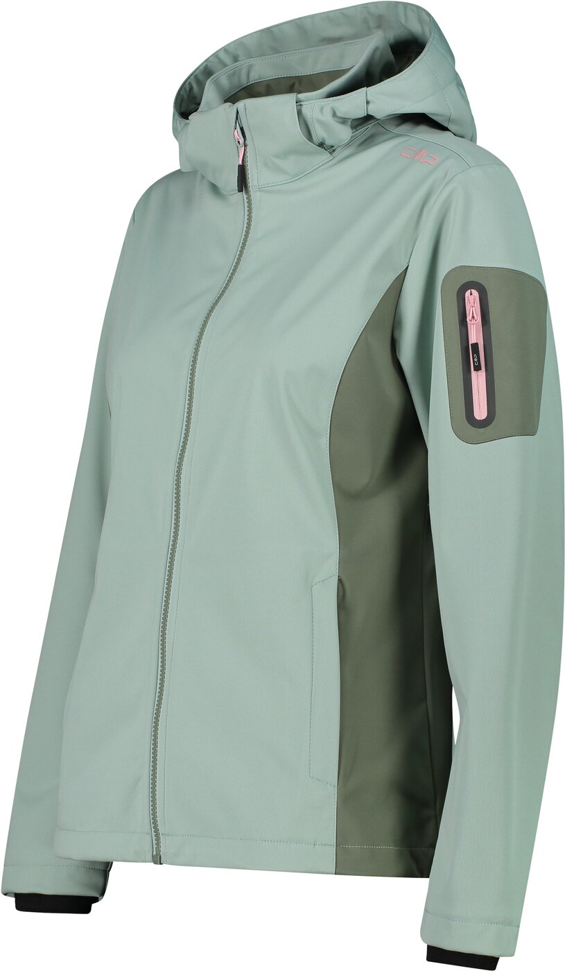 CMP - WOMAN JACKET ZIP HOOD JADE – Bild 3