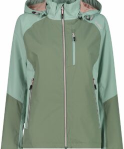 CMP - WOMAN JACKET ZIP HOOD SALVIA