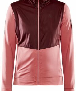 CRAFT - ADV CHARGE JERSEY HOOD JACKET W CORAL/TRUFFLE