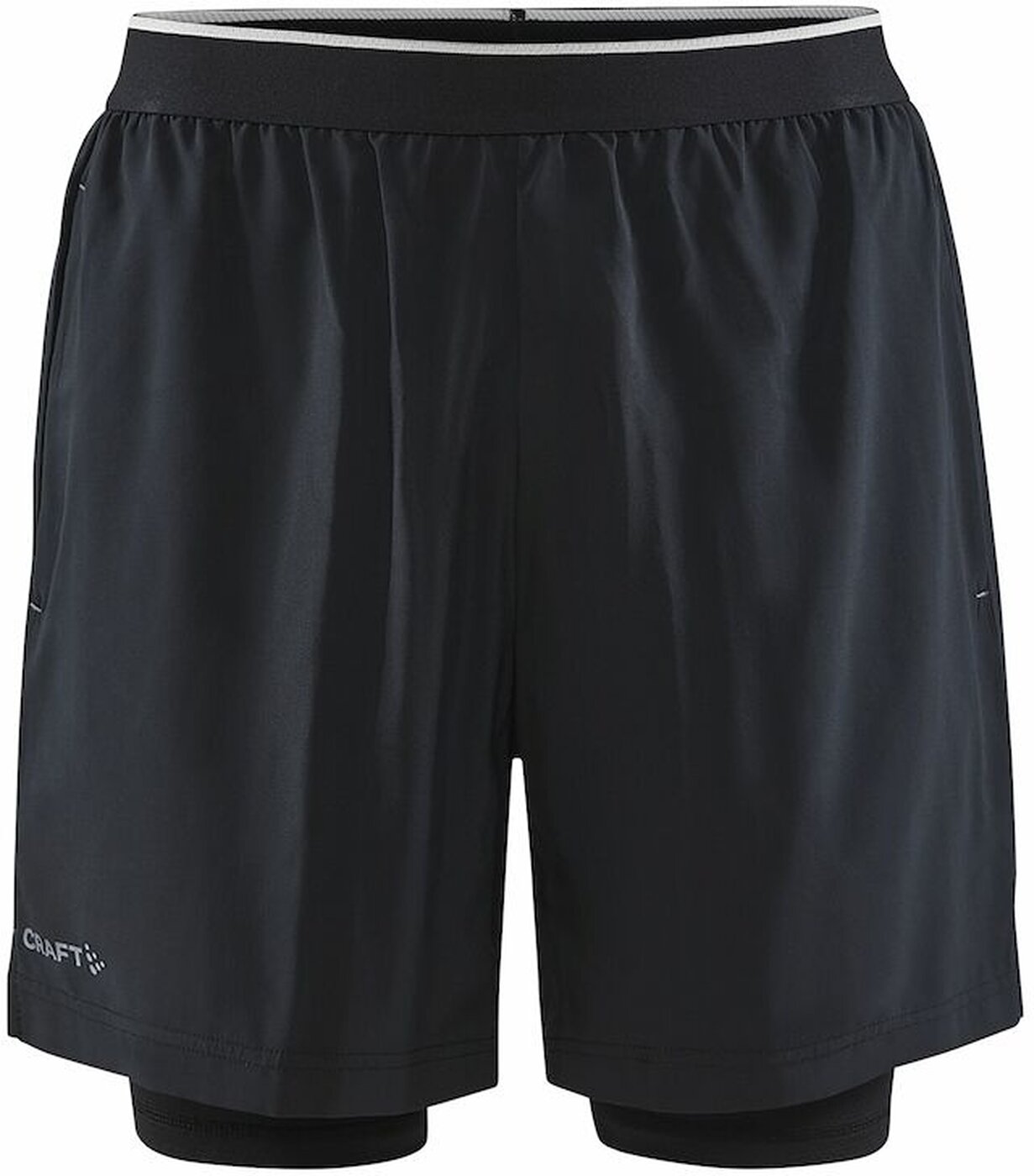 CRAFT - ADV ESSENCE PERFORATED 2-IN-1 STRETCH SH BLACK