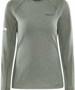CRAFT - ADV SubZ Wool LS Tee 2 W THYME-MELANGE