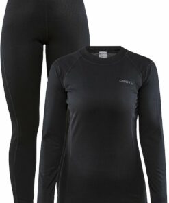 CRAFT - CORE Warm Baselayer Set W BLACK