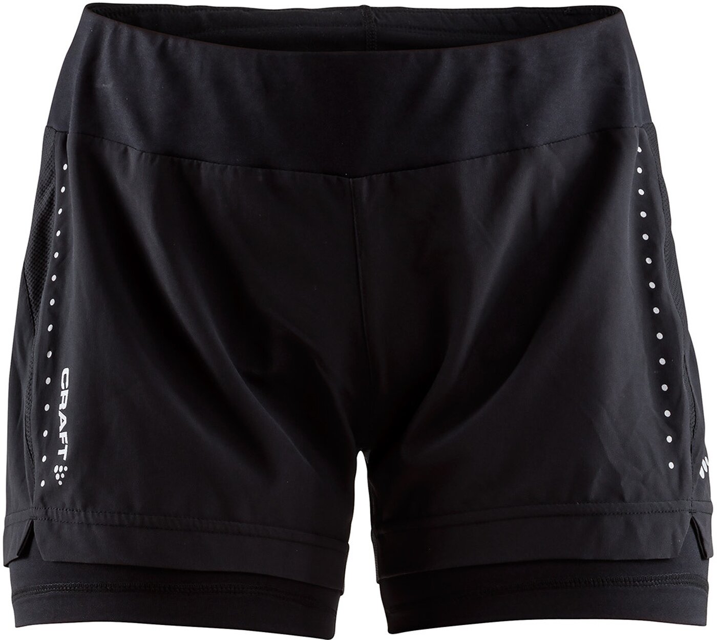 CRAFT - ESSENTIAL 2-IN-1 SHORTS W BLACK