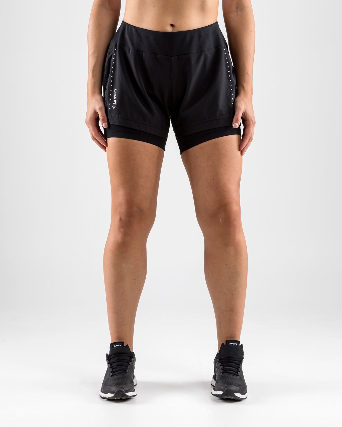 CRAFT - ESSENTIAL 2-IN-1 SHORTS W BLACK – Bild 2