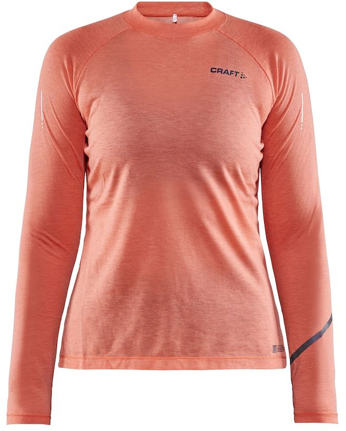 CRAFT - SUBZ LS WOOL TEE W TRACE MELANGE