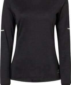 ENERGETICS - Da.-Langarmshirt Evii L/S W MELANGE/BLACK/BLACK