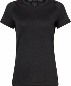 ENERGETICS - Da.-T-Shirt Evii SS W MELANGE/BLACK/BLACK