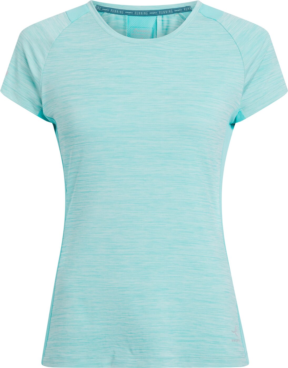 ENERGETICS - Da.-T-Shirt Evii SS W MELANGE/MINT DARK/MI