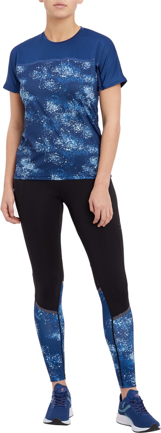 ENERGETICS - Da.-T-Shirt Gaisa V W AOP/NAVY – Bild 2