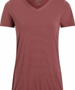 ENERGETICS - Da.-T-Shirt Ganja W 291 RED WINE