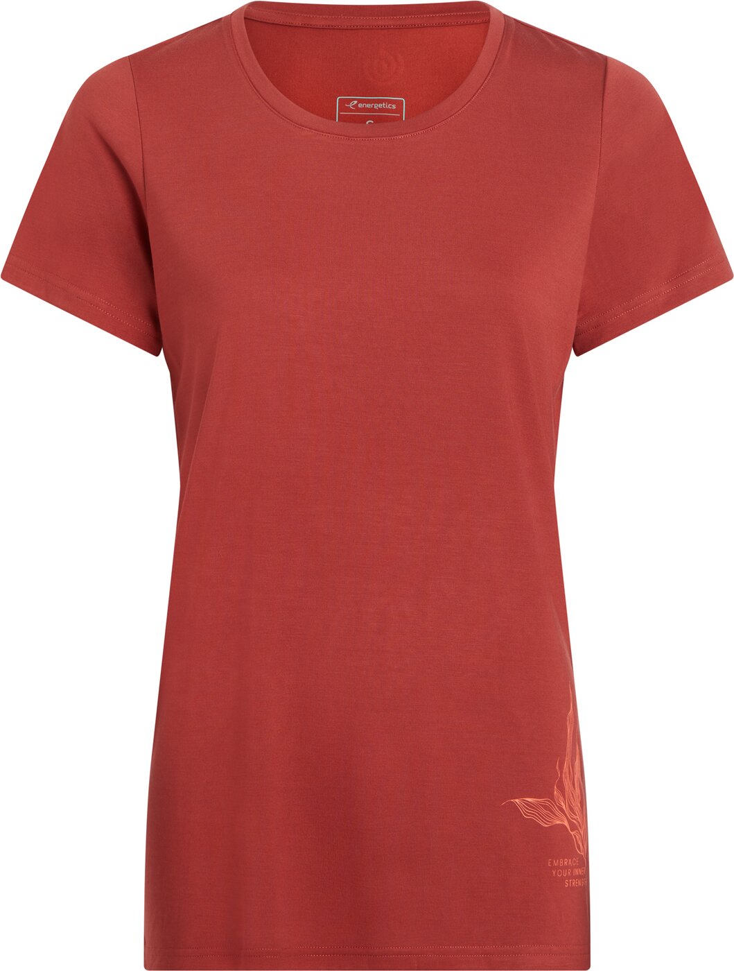ENERGETICS - Da.-T-Shirt Ogerdina III SS W RED RUST