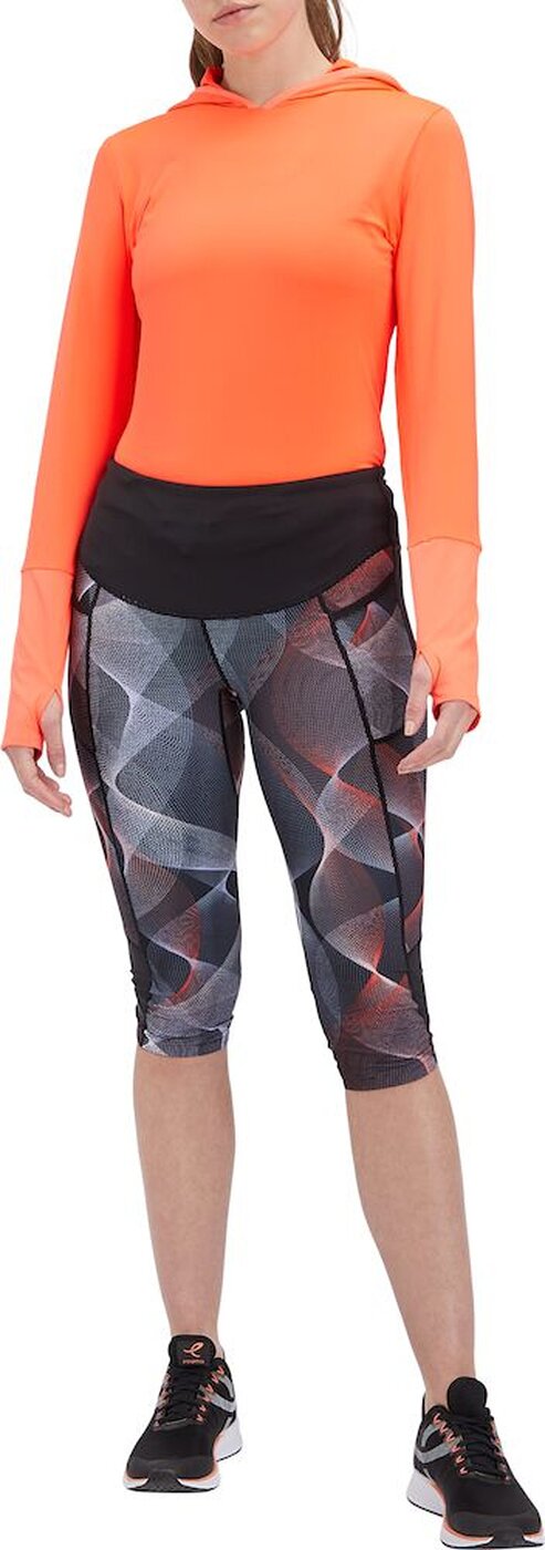 ENERGETICS - Da.-Tight 3/4 Coralina V W AOP/BLACK – Bild 4