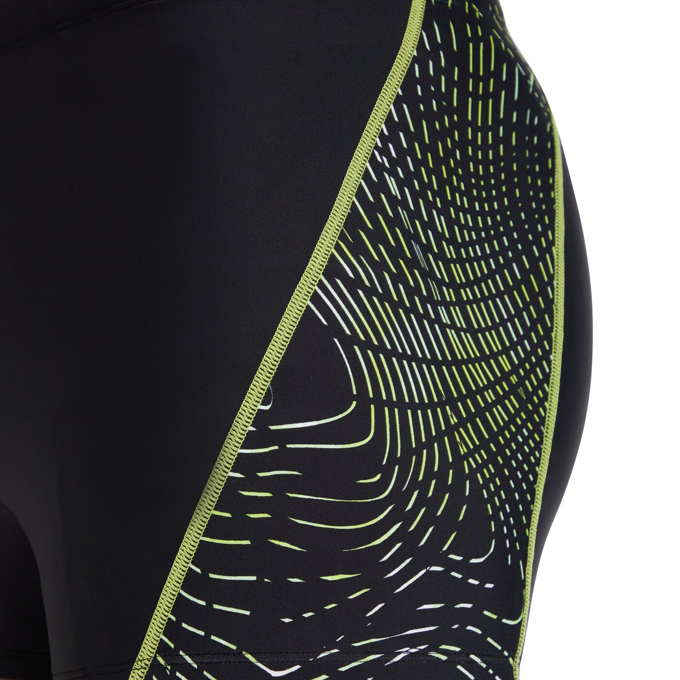 ENERGETICS - He.-Badehose Port Trunks M BLACK/AOP/GREEN LIME – Bild 2