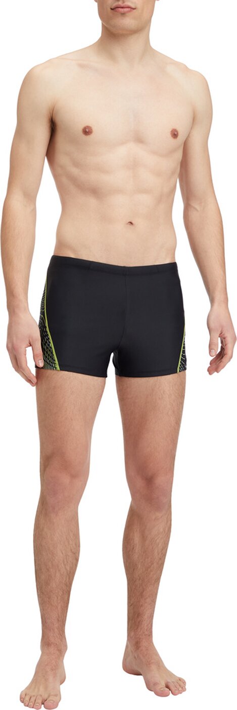 ENERGETICS - He.-Badehose Port Trunks M BLACK/AOP/GREEN LIME – Bild 3