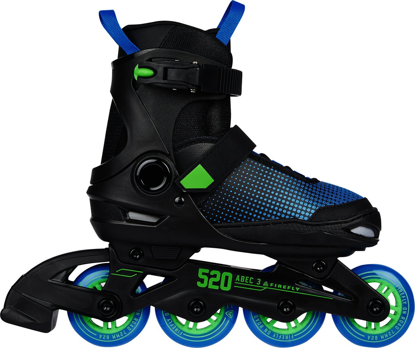 FIREFLY - Ju.-Inline-Skate ILS 520 B BLACK/BLUE/GREEN LIM