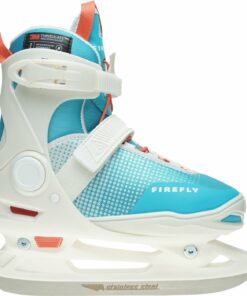 FIREFLY - Mä.-Eishockey-Schuh Flash IV ADJ G WHITE/TURQUOISE/RED
