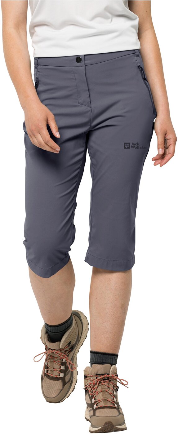 JACK WOLFSKIN - ACTIVATE LIGHT 3/4 PANTS DOLPHIN – Bild 2