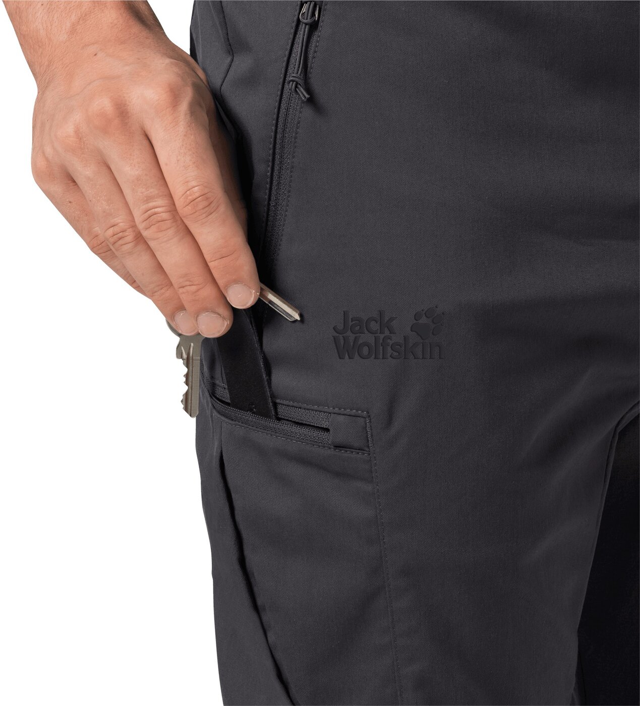 JACK WOLFSKIN - ACTIVATE TOUR PANT M PHANTOM – Bild 3