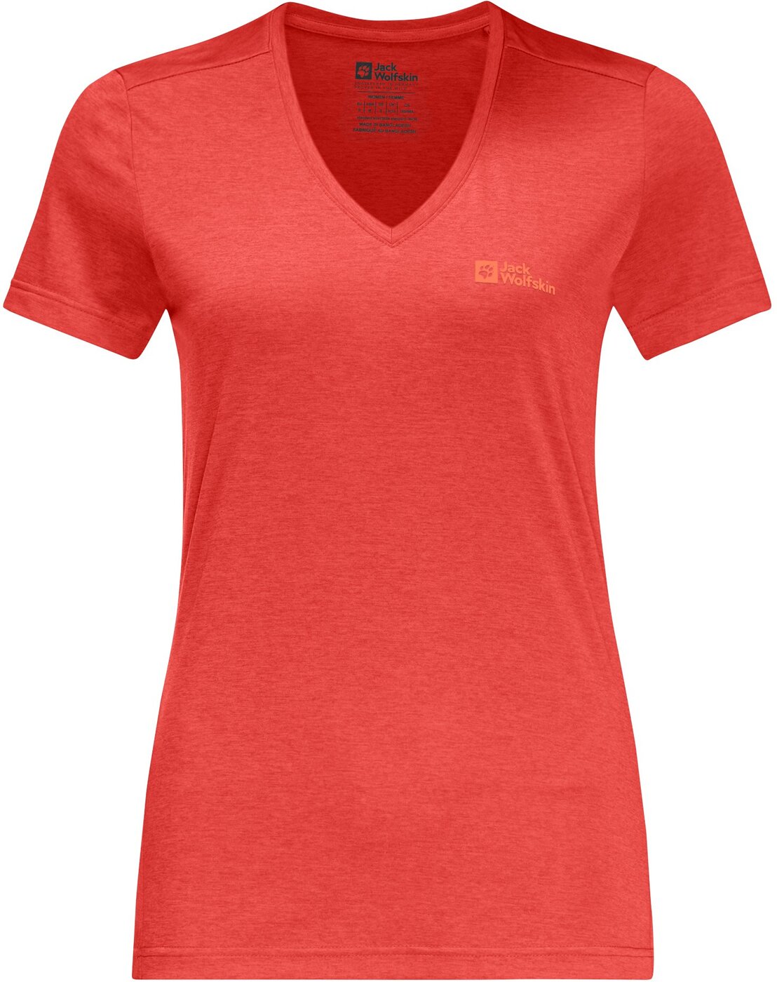 JACK WOLFSKIN - CROSSTRAIL T WOMEN TANGO ORANGE