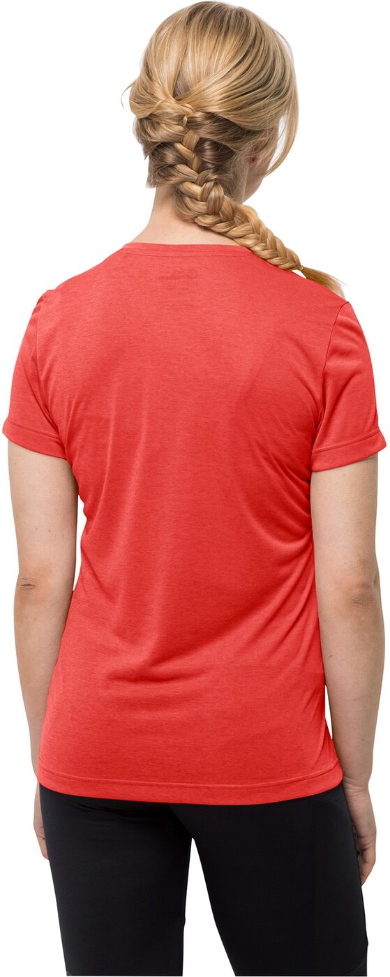 JACK WOLFSKIN - CROSSTRAIL T WOMEN TANGO ORANGE – Bild 3