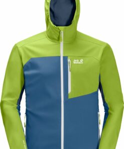 JACK WOLFSKIN - EAGLE PEAK II SOFTSHELL M INDIGO BLUE