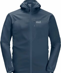 JACK WOLFSKIN - EAGLE PEAK II SOFTSHELL M THUNDER BLUE
