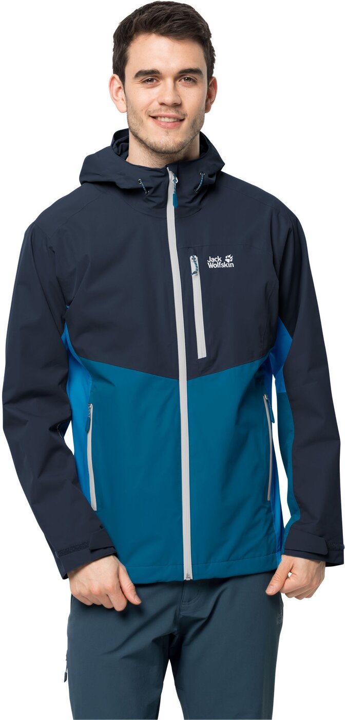 JACK WOLFSKIN - EAGLE PEAK JACKET M NIGHT BLUE – Bild 3
