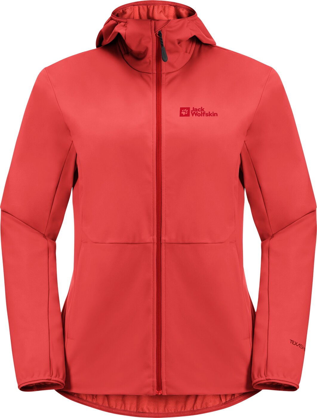 JACK WOLFSKIN - FELDBERG HOODY W VIBRANT RED