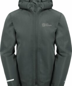 JACK WOLFSKIN - FLAZE JACKET K SLATE GREEN