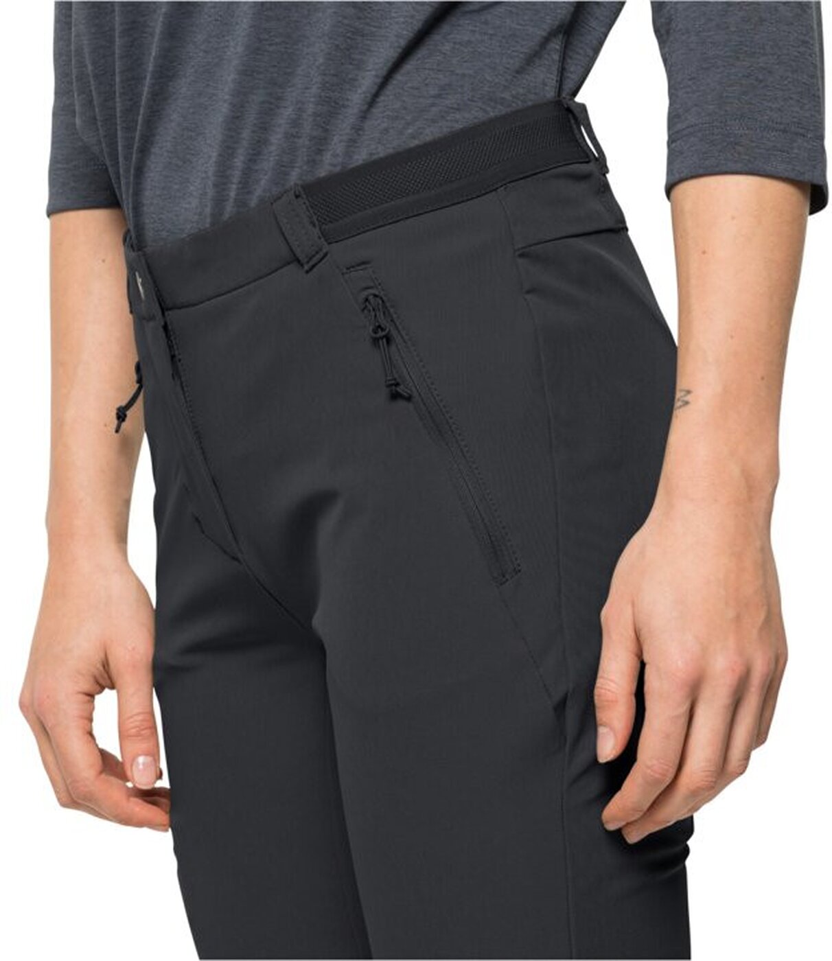 JACK WOLFSKIN - GEIGELSTEIN PANTS W BLACK – Bild 4