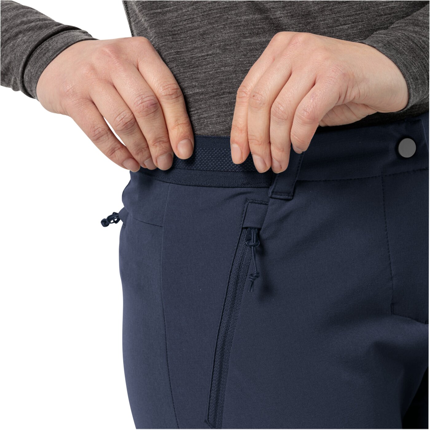 JACK WOLFSKIN - GEIGELSTEIN SLIM PANTS W NIGHT BLUE – Bild 5