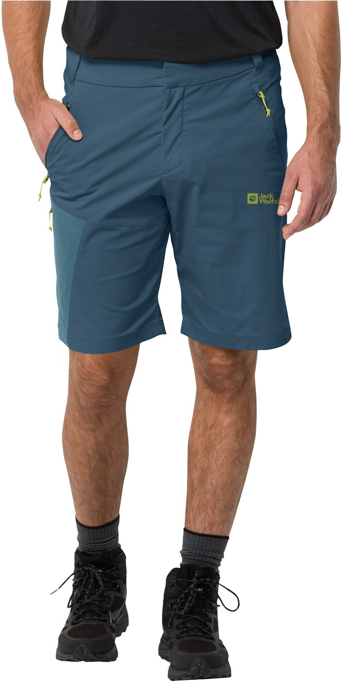 JACK WOLFSKIN - GLASTAL SHORTS M DARK SEA – Bild 2