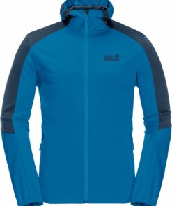 JACK WOLFSKIN - GO HIKE SOFTSHELL M BLUE PACIFIC