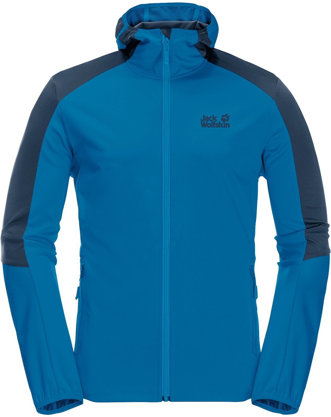 JACK WOLFSKIN - GO HIKE SOFTSHELL M BLUE PACIFIC