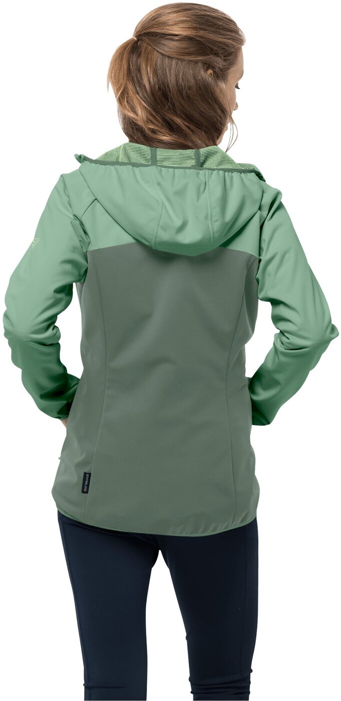 JACK WOLFSKIN - GO HIKE SOFTSHELL W HEDGE GREEN – Bild 3