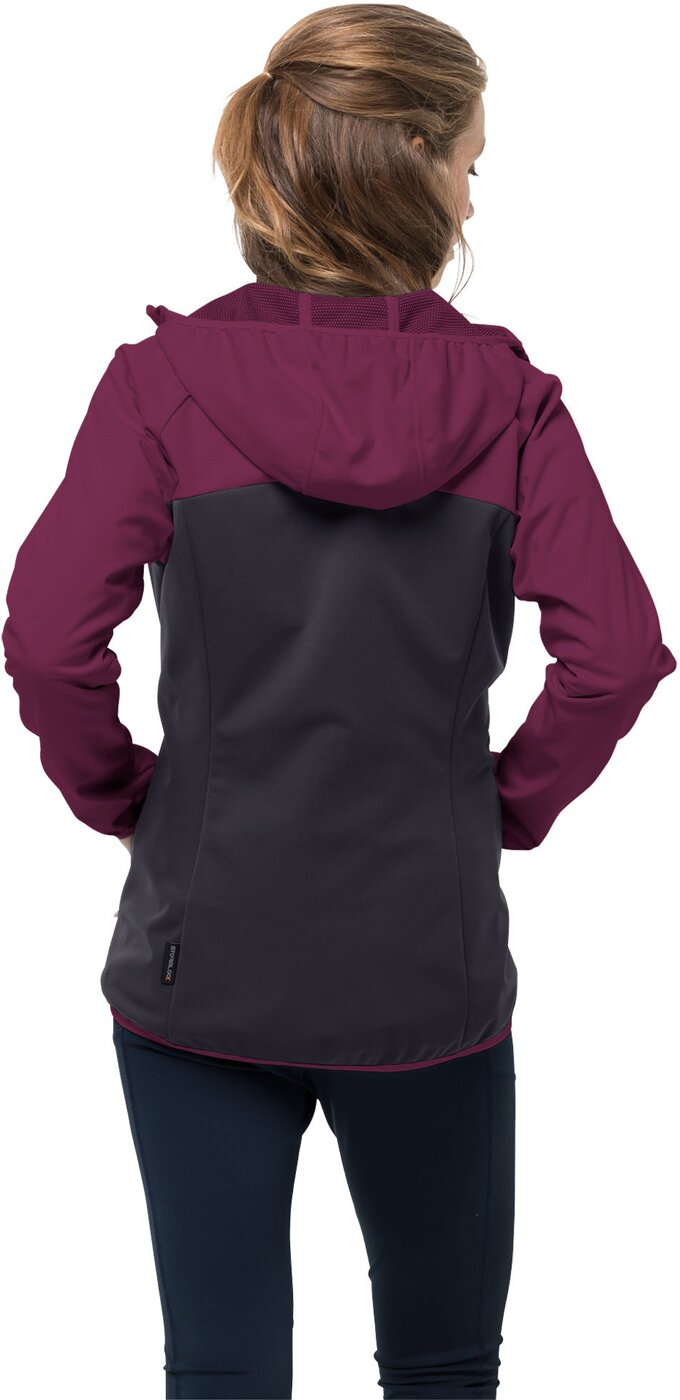 JACK WOLFSKIN - GO HIKE SOFTSHELL W WILD BERRY – Bild 3