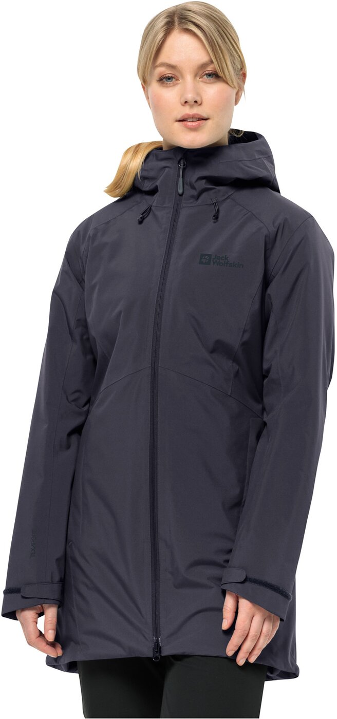 JACK WOLFSKIN - HEIDELSTEIN INS JKT W GRAPHITE – Bild 2