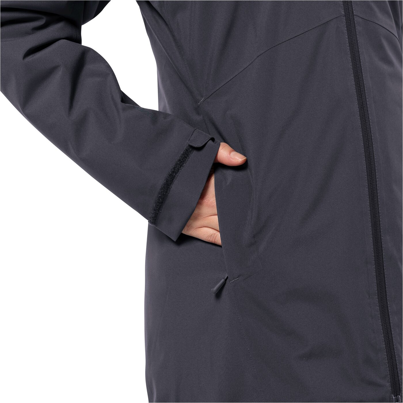 JACK WOLFSKIN - HEIDELSTEIN INS JKT W GRAPHITE – Bild 6