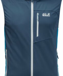 JACK WOLFSKIN - HIGHEST PEAK VEST M THUNDER BLUE