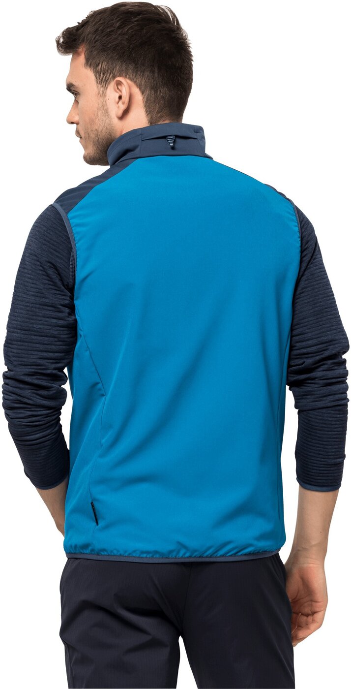 JACK WOLFSKIN - HIGHEST PEAK VEST M THUNDER BLUE – Bild 3